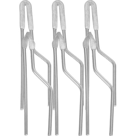 Kit de 6 pointes pour pyrogravage en fer argenté, pour gravure sur bois et artisanat manuel, fonction de soudure précise (1/5)