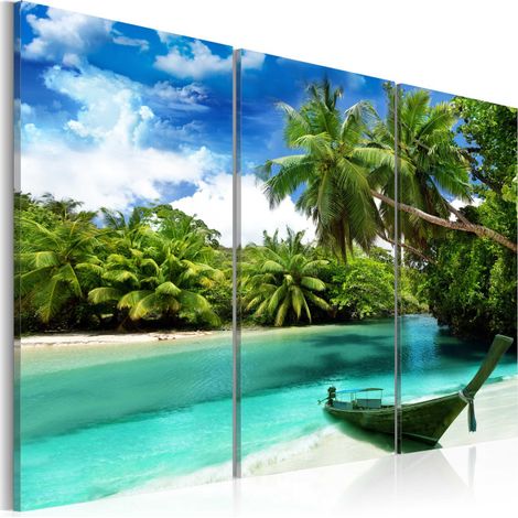 Tableau Imprimé "On the Island of Dreams" 60 x 90 cm (1/2)