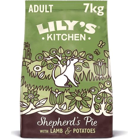 Lily's Kitchen Preparato con ingredienti naturali Cibo secco per cani adulti Ricetta bilanciata Shepherd's Pie Sacco da 7kg (1/5)