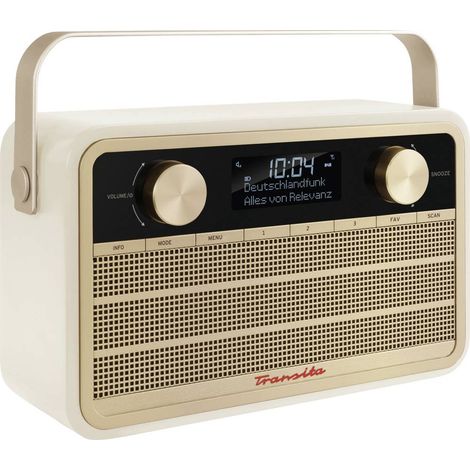 TechniSat TRANSITA 120, beige Radio da tavolo Beige (1/3)
