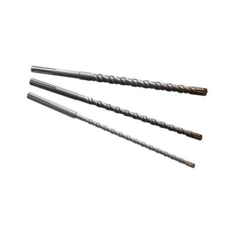 Lot de 3 forets SDS Max 10-18-25x460 mm