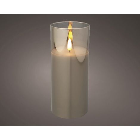 Kaemingk LED Kerze Wachs Indoor 17,5 cm warmweiß (1/2)
