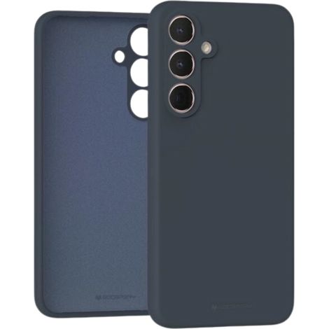 Étui en silicone bleu marine Mercury pour Samsung Galaxy A35 (1/5)
