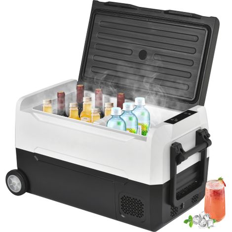 Kühlschränke, Tragbare Kühlschrank, 31.5 Liter, Doppelzone, APP-Steuerung, 12/24V DC und 100-240V AC, für Outdoor, KINSI (1/5)
