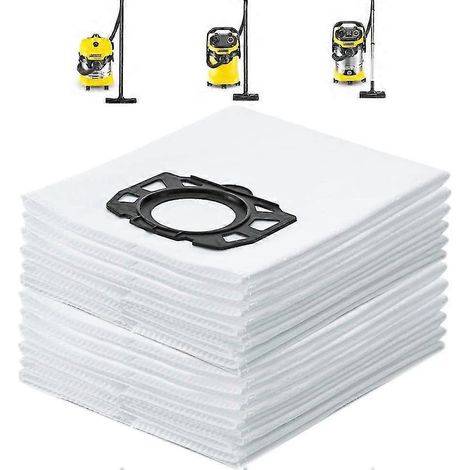 Convient aux accessoires pour aspirateur Karcher WD4 WD5 Sac en tissu Sac à poussière non tissé Sac d'aspirateur MV5 MV6 (1/4)