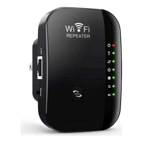 Nouveau 300M bun amplificateur de signal sans fil transmetteur d'extension de réseau AP booster répéteur (noir) (1/4)
