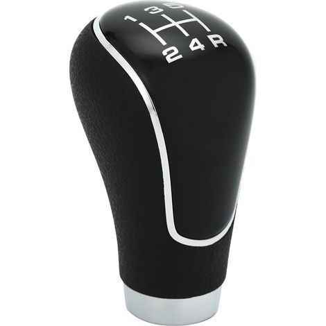 Schaltknauf passend für Mazda 10mm Schaltgetriebe, schwarzes Schaltzubehör, schwarzes 6-Gang-Set. (1/4)