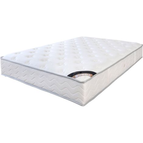 Matelas ressorts ensachés + visco - grand confort ferme 140x190cm