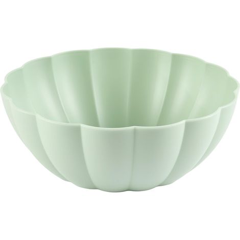 Cuenco Iris, diámetro 24 cm, color verde claro, fabricado en plástico PP. (1/2)