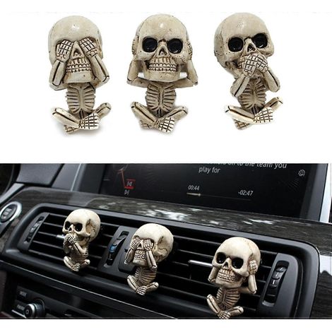 Décoration pour grille d'aération de voiture, bureau, maison, aromathérapie, cadeau pour Thanksgiving et Noël (lot de 3) (1/5)