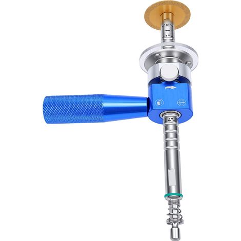 Tagliatubi per interni con attacco esagonale da 1/4 di pollice e 3 piastre guida per tubi in PVC, PPR e ABS. (1/5)