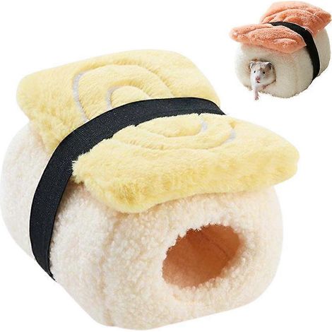 Nid d'hiver chaud pour petit hamster (1/5)