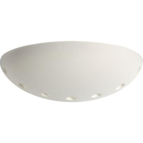 DOMINO Applique Mur plâtre E27 77W max.,demi-lune Lpe non incl. ARIC 3005