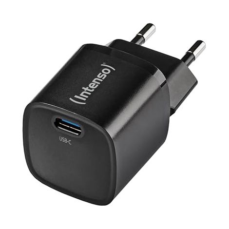 Intenso power adapter w30c² gan schwarz 1x usb-c 30w