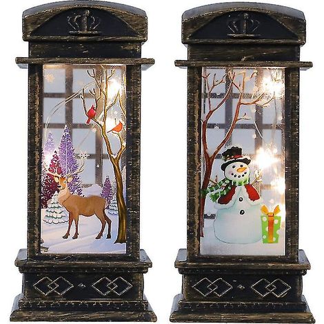 2 lanternes décoratives de Noël (1/3)