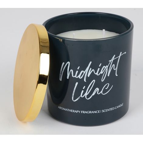 9x Duftkerzen Glas Winter Raumdüfte Innen Dekoration Aroma Lichter Weihnachten (1/5)