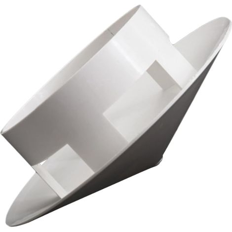 Chapeau de Cheminée en PVC Protection Anti-Pluie pour Aération de Toit Couvercle Étanche Installation Facile pour Ventilation de Toit 1 Pièce (1/5)
