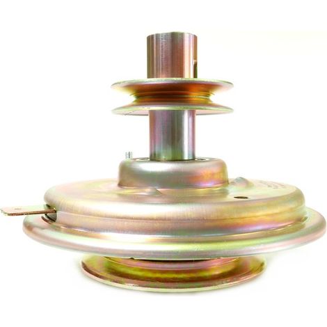 Embrayage pour tracteur tondeuse – Longueur 171 mm – Diamètre poulie supérieur 90 mm – Compatible Husqvarna et Jonsered (1/4)