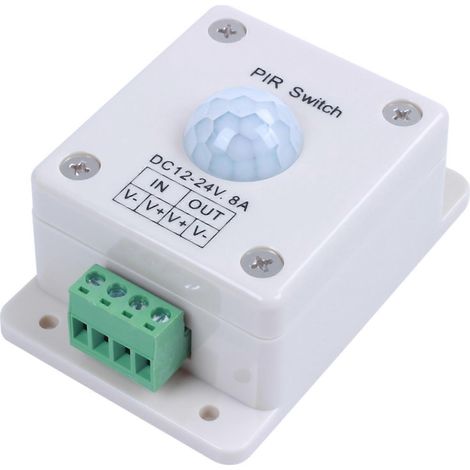 Éclairage LED, interrupteur à détecteur de mouvement, commande passive de lumière 12 V CC (1/5)