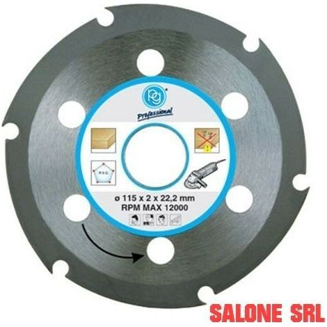 Disco taglio legno e pvc pg 419.95 mm.230x2 poggi per smerigliatrice - Salone