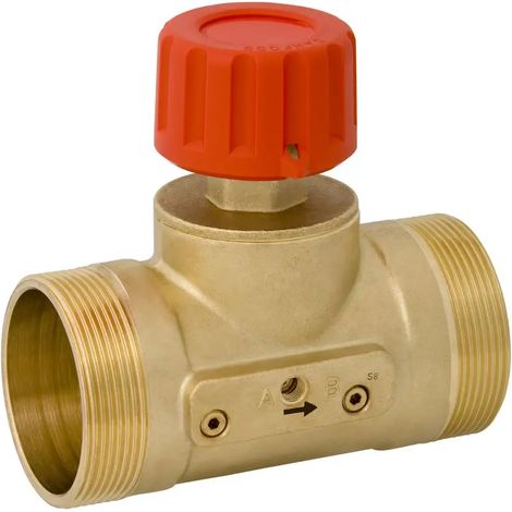 Danfoss Válv. de cierre y med. de circuito, ASV-M ASV-M 40, G 1 3/4 Rosca macho, 003L7700