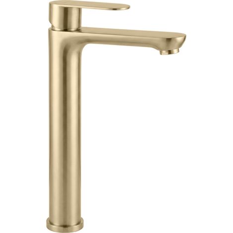 Waschbeckenarmatur Rea Logan High Brush Gold
