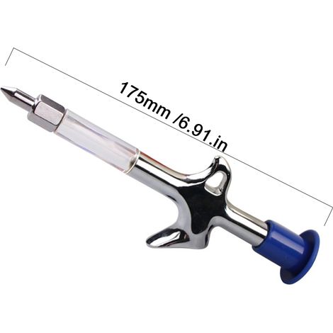 Seringue pour graisse de moyeu de vélo, seringue injecteur d'huile lubrifiante pour moyeu de VTT, outil de réparation de vélo (1/2)