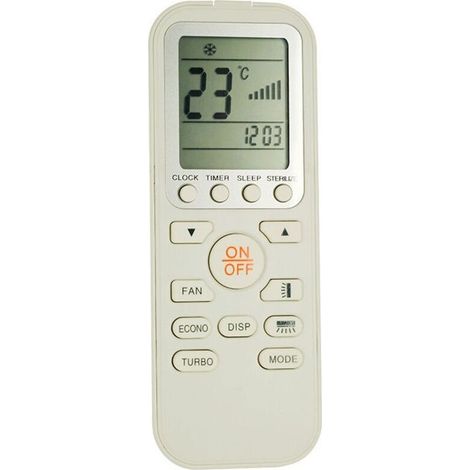 Convient pour la télécommande du climatiseur T/CL 42 (1/4)