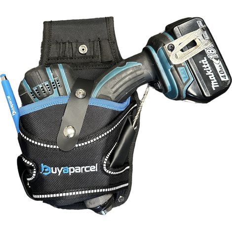 BAP Universal Heavy Duty Drill Holster Pouch Left Right Hand Tool Belt + Loop (1/5)