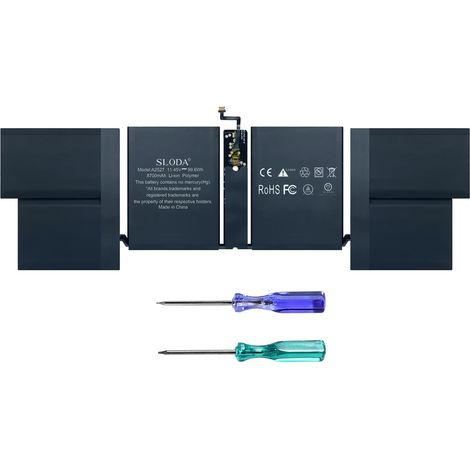Batterie Remplacement pour 16" A2485 (Version Fin 2021) EMC 3651 [Li-Polymer 11.45V 8700mAh] (1/5)