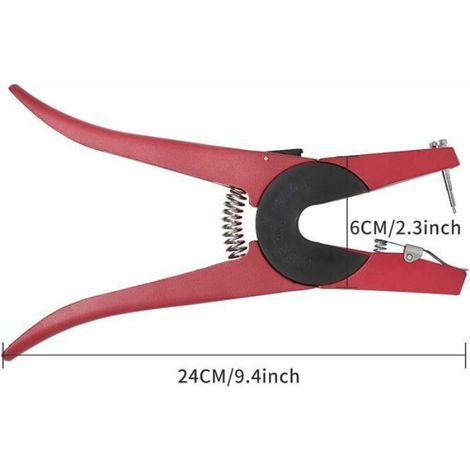 Pince Applicateur pour Étiquettes d'Oreille pour Animaux, Outil Universel KIT DE COUTURE (1/5)