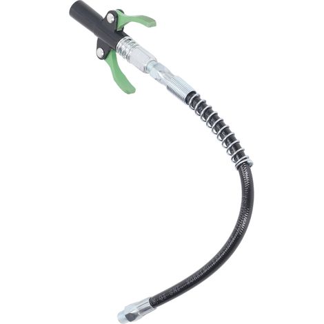 Coupleur de graissage à double poignée, autobloquant, étanche, à dégagement rapide, embout d'injection de graisse