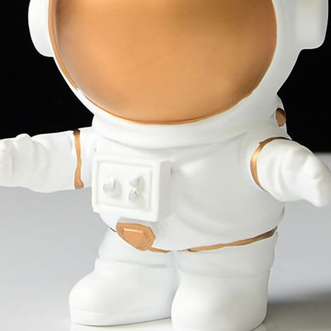 Dekorative Astronautenfigur aus Kunstharz, Weltraumreisenden-Skulptur für Büro, Bibliothek, Zuhause, kreative Geschenkidee zum Geburtstag MYY2020-2A