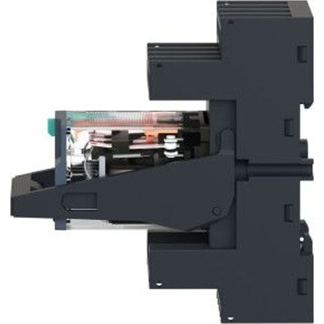 Relè elettromeccanico Harmony RXM 4CO 6A 24VDC test zoccolo misto - RXM4AB1BDPVM
