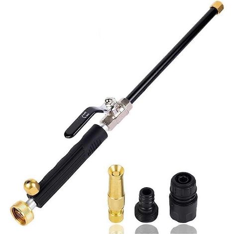 High Pressure Jet Nozzle Power Washer Wand for Garden Hose