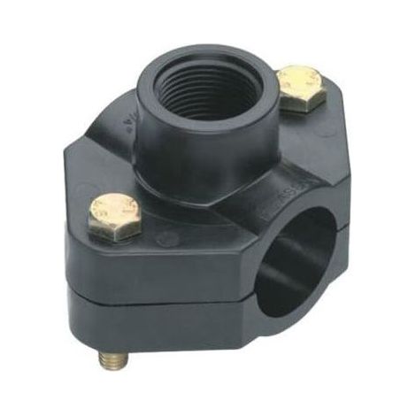Plasson, Collare di Presa, Diametro 32 mm, Filettatura 1-2, In Plastica