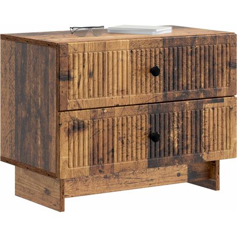Maison Exclusive - Nachttisch Altholz 62 x 34,5 x 47,5 cm Holzwer
