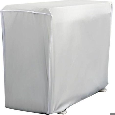 Housse Climatiseur Extérieur Housse Pompe a Chaleur Anti Poussière Anti Neige Imperméable Résistant Au Soleil (1/4)