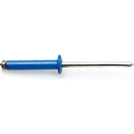Rivet aveugle éclate GOSTAR Aluminium Tige acier Tête Ronde Standard 4X16 Bleu - 10 pièces (1/5)