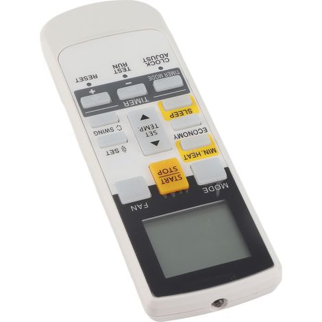 Mando a distancia universal compatible con Fujitsu – Reemplazo para aire acondicionado – Todas las funciones – Largo alcance – Pantalla LCD