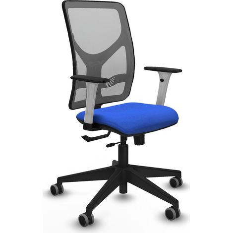 Chaise de bureau piqueras y crespo Motilla blanc support lombaire réglable (1/2)