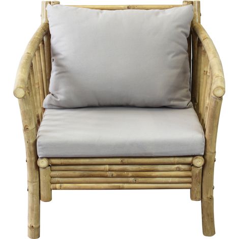 FRESH - poltrona da giardino in bamboo (1/4)