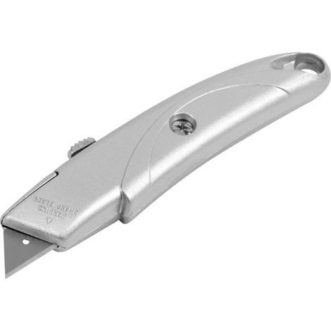 Couteau à main robuste, lame en métal, lame trapézoïdale remplaçable, Vorstahl (1/5)