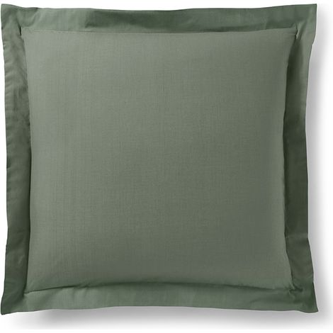 Taie d'oreiller "Prémium" toutes dimensions - Prémium Romarin - 63 x 63 cm volant plat piqué - Prémium Romarin -