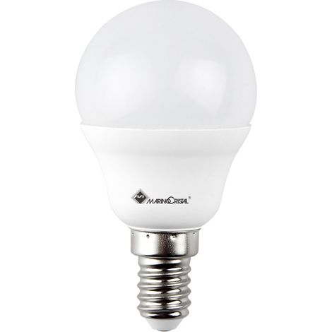 Lampada Eco-Sfera Led 5W 230V E27 4000K (Marino Cristal Cod. 21280)