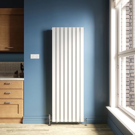 ELEGANT Central Heating Radiator 1800x608mm Vertical White Double Flat Panel (1/5)