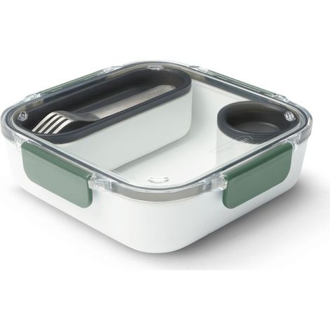 Boîte à lunch carrée, olive / Black+Blum (1/5)