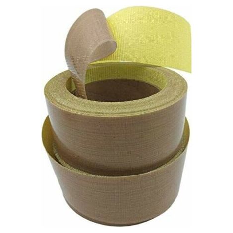Ruban adhésif haute température, 35 mm x 10 m, ruban adhésif en téflon résistant à la chaleur -70 ℃-260 ℃ pour sceller sous vide à impulsion manuelle (lot de 1) (1/5)