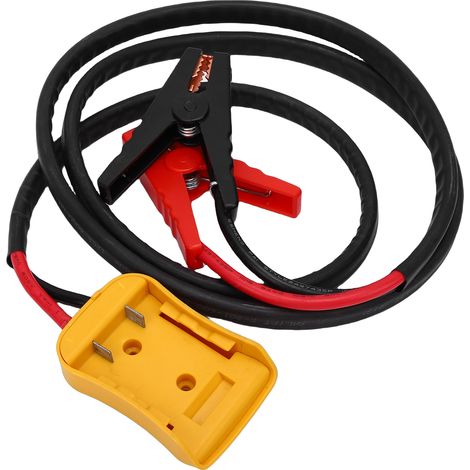 Câble de saut de batterie de voiture, fil en Silicone 8awg, résistant à la chaleur, démarrage automobile pour SUV, camions légers, 5,9 pieds (1/5)