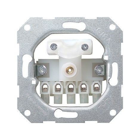 GIRA 040000 MODULE BRANCHEMENT DE CORDON AVEC BARRETTE DE CONNEXION PENTAPOLAIRE